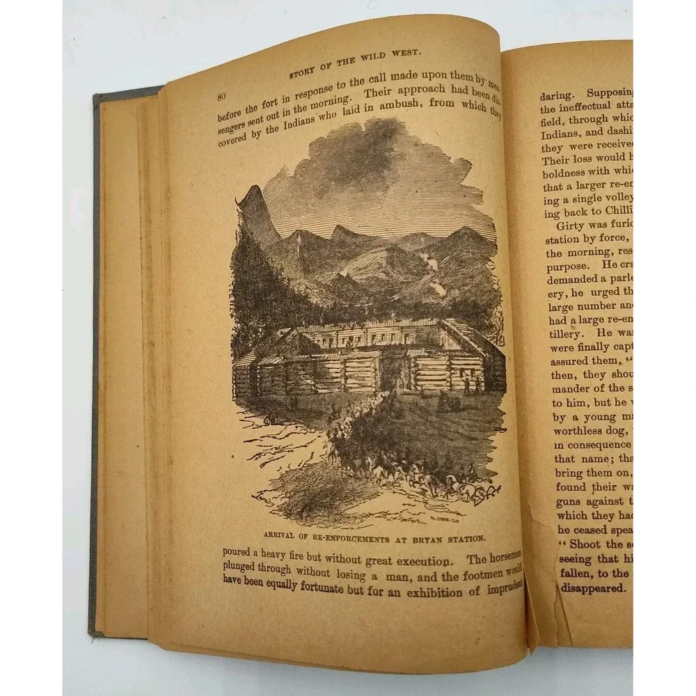 1901 Story of the Wild West Camp Fire Chats Buffalo Bill Rare Book SEE B36.1GU00